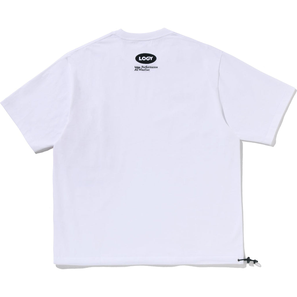 BAPE BY KAZUKI KURAISHI MULTI LOGO RELAXED FIT TEE MENS