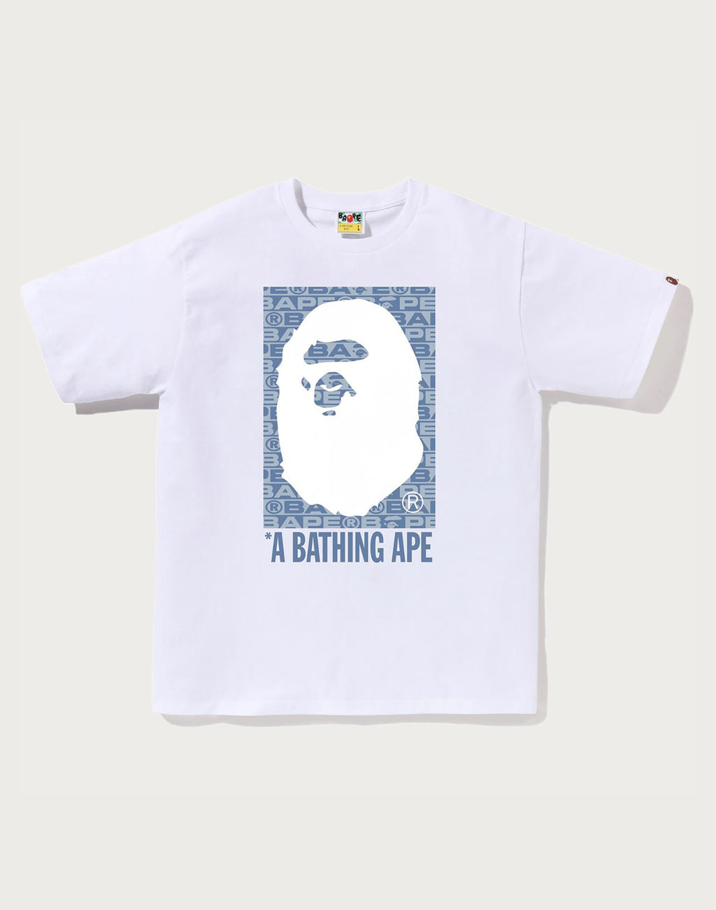 LUX SPORT PATTERN BOX APE HEAD TEE MENS