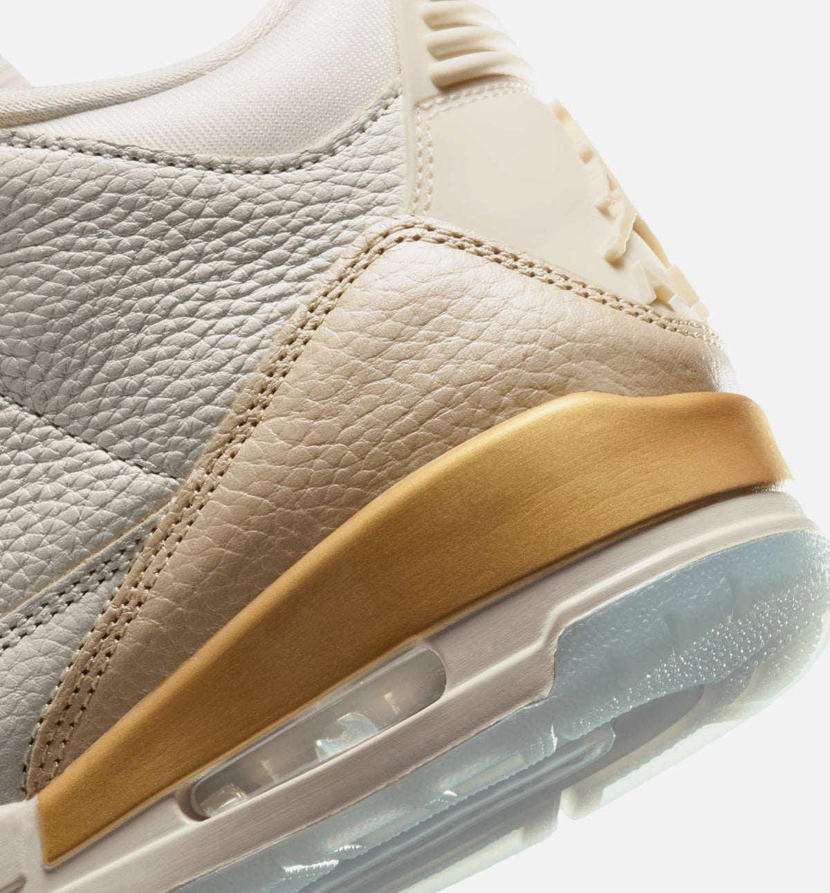 Air Jordan 3 Retro Sail and Pale Ivory Women's Sneakers