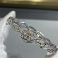 PIAGET ROSE DIAMOND SILVER BRACELET