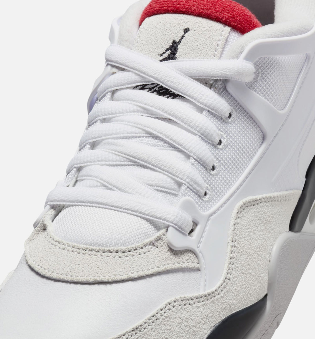 Air Jordan 4 RM – Men's Lifestyle Shoe in White/Black/Neutral Grey/Varsity Red