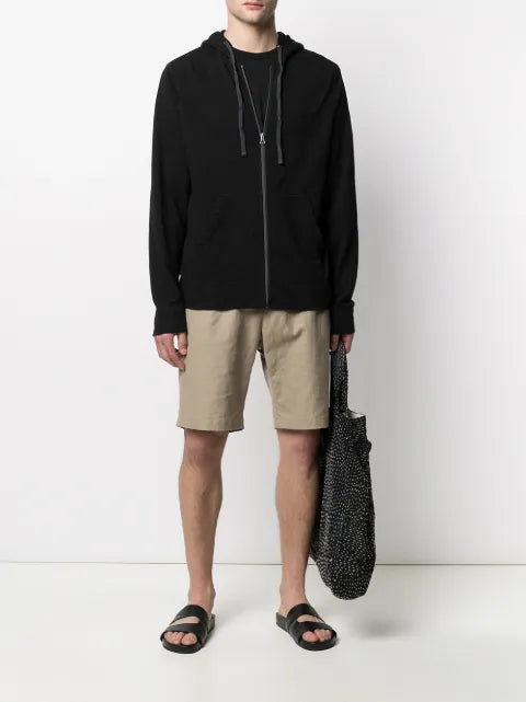 James Perse vintage-fleece hoodie