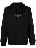 Calvin Klein Jeans logo-embroidered long-sleeve hoodie