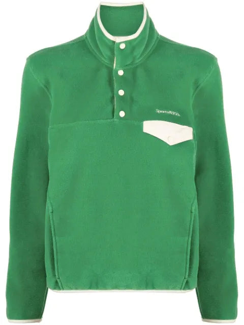 Sporty & Rich funnel neck long-sleeved jumper