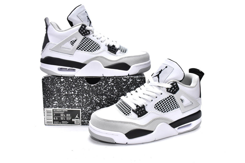 Nike Air Jordan 4 Retro Military Black Reps Sneakers DH6927-111