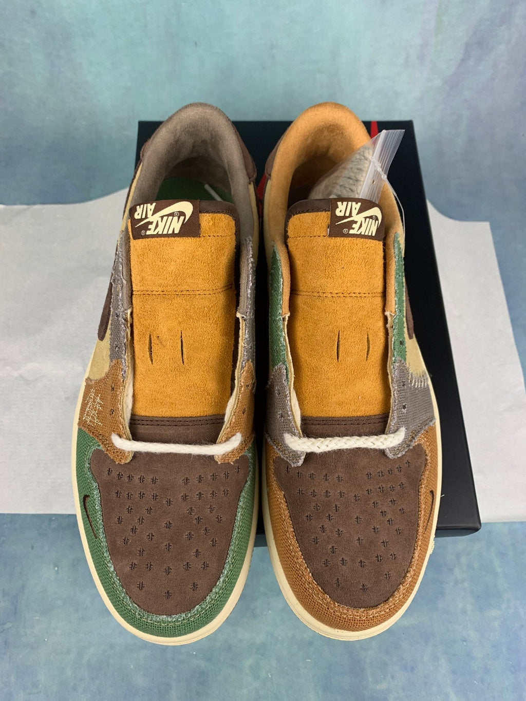 Air Jordan 1 Low Brown Voodoo Doll Unisex Sneakers DZ7292-200