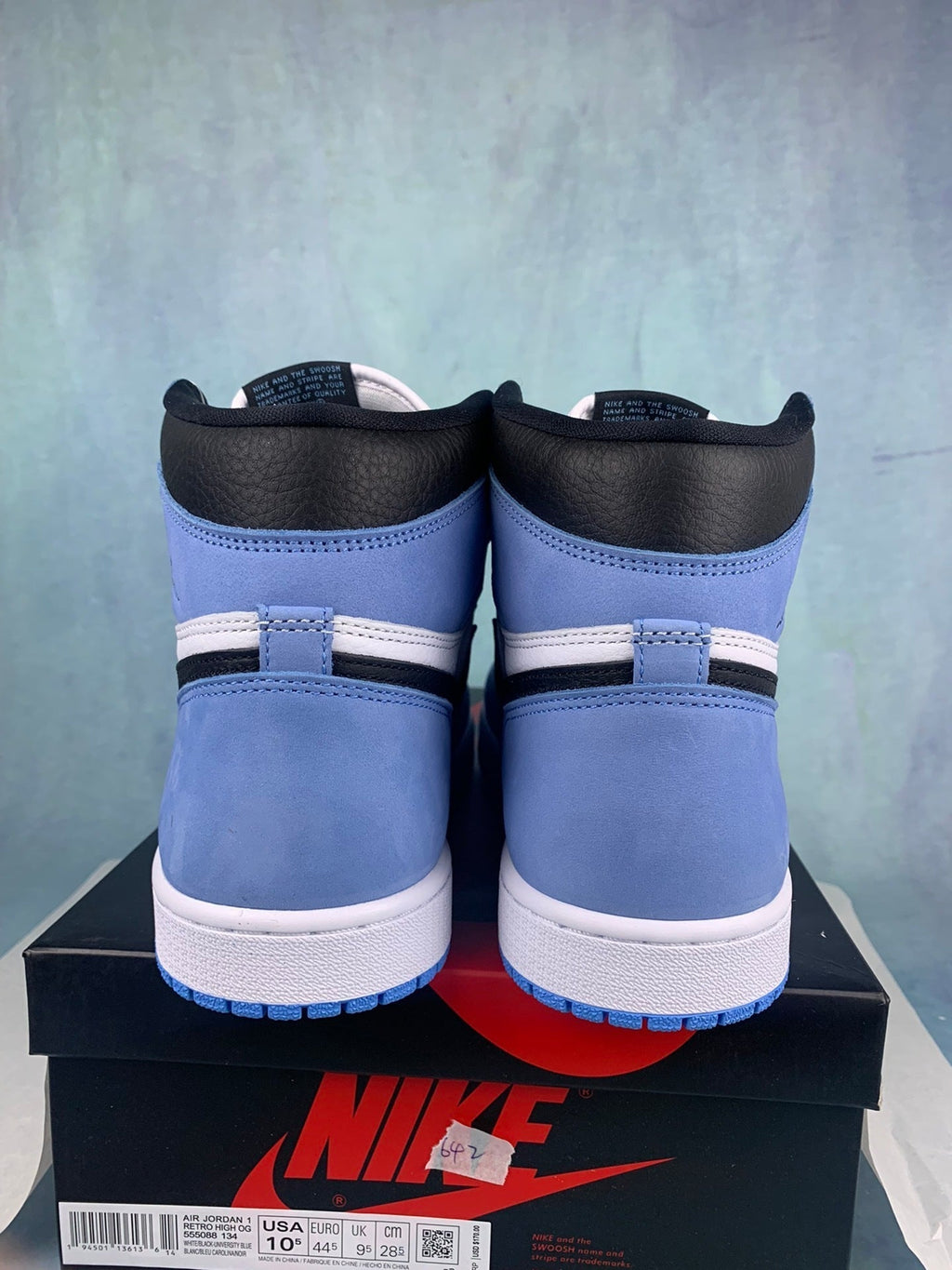 Air Jordan 1 High University Blue 555088-134 Unisex Sneakers