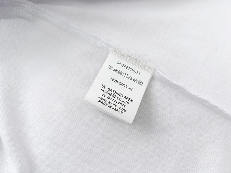 BAPE Mosaic Big Ape Head Men's T-Shirt - White