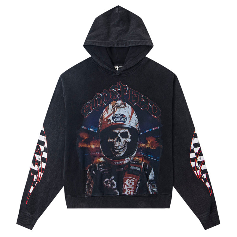 Godspeed Racer Goldie Hoodies