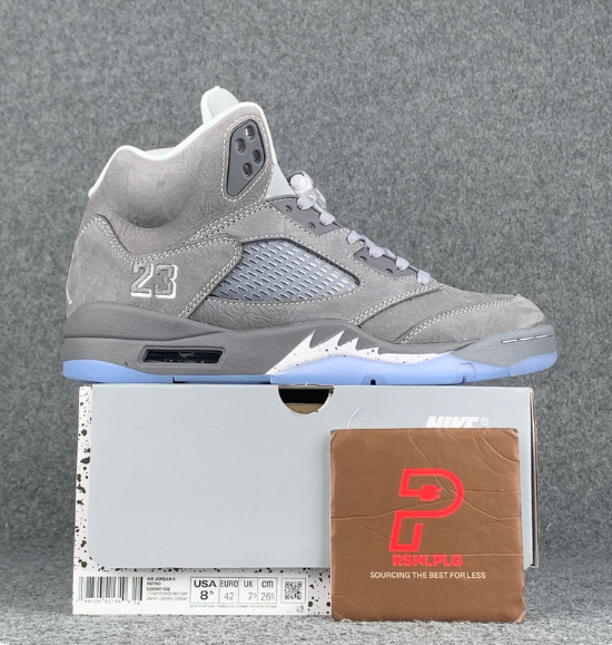 Air Jordan 5 'Wolf Grey' 2026 Sneakers