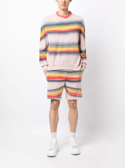 AMIRI rainbow tie-dye crew-neck sweatshirt