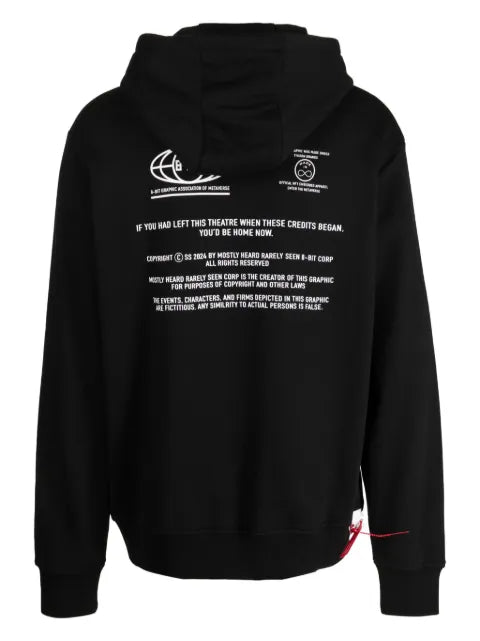 Mostly Heard Rarely Seen 8-Bit Kill 8Bit graphic-print cotton hoodie