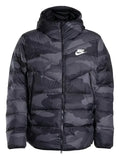 Nike down-fill camouflage puffer jacket