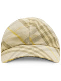 Burberry checked baseball cap