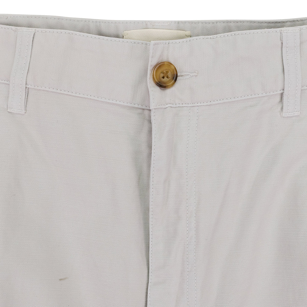 OFF-WHITE DOUBLE PLEATED TROUSERS