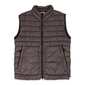 BURGUNDY DOWN SLEEVELESS VEST