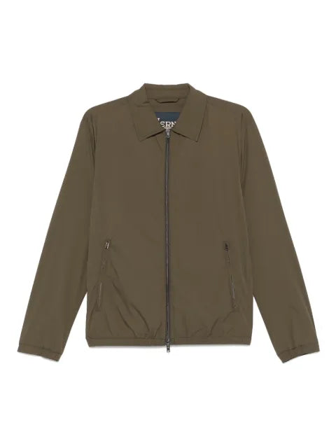Herno classic-collar shirt jacket