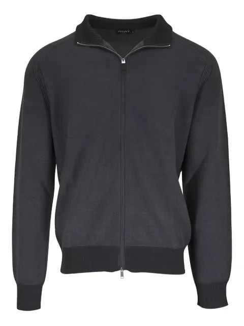 Zegna zip-fastening cardigan