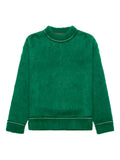 sacai mohair knitted sweater
