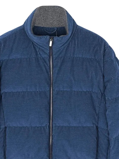Paul & Shark corduroy quilted down jacket