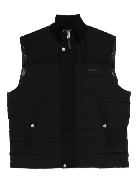 Mackage quilted-sleeveless waistcoat