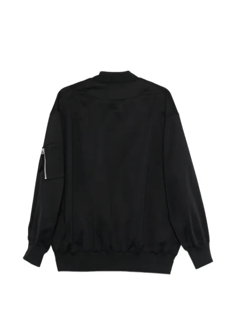 Comme des Garçons Homme V-neck zip-up bomber jacket