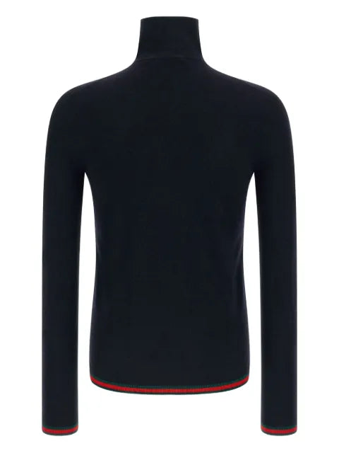 Gucci turtleneck striped T-shirt