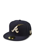 NEW ERA CAP Low Profile Atlanta Braves embroidered baseball cap