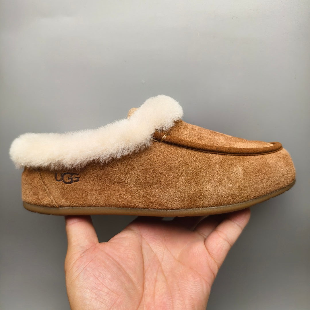 Chestnut Slip-On Casual House Shoes — New Arrival | In Stock