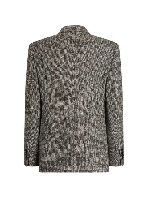 Dolce & Gabbana Sinatra double-breasted jacket in birdseye wool blend
