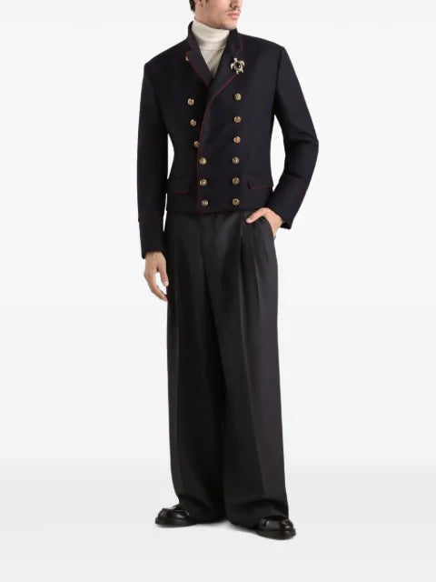 Dolce & Gabbana double-breasted wool frock coat