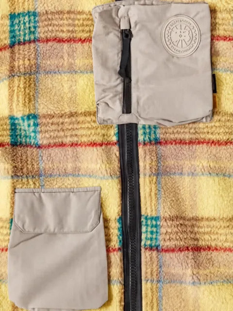 Canada Goose Legion check fleece vest
