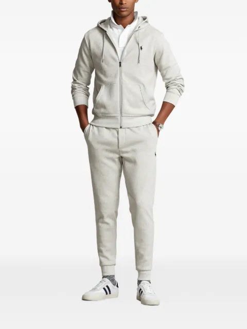 Polo Ralph Lauren embroidered-logo zip-up hoodie