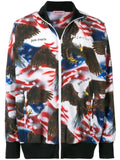 Palm Angels American-Eagle-print track jacket