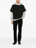 FOUND layered-design hoodie