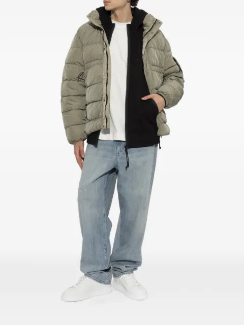 C.P. Company quilted-finish padded jacket