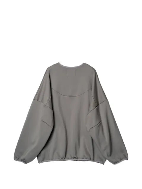 Yoshiokubo fleece-lined relaxed-fit sweatshirt