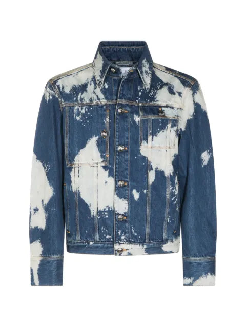 Vivienne Westwood bleach-effect denim jacket