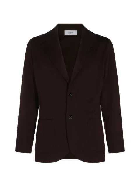 Lardini wool button-up jacket