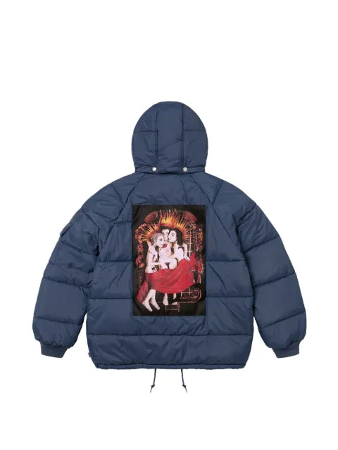 Supreme Jane's Addiction Mechanics puffer jacket