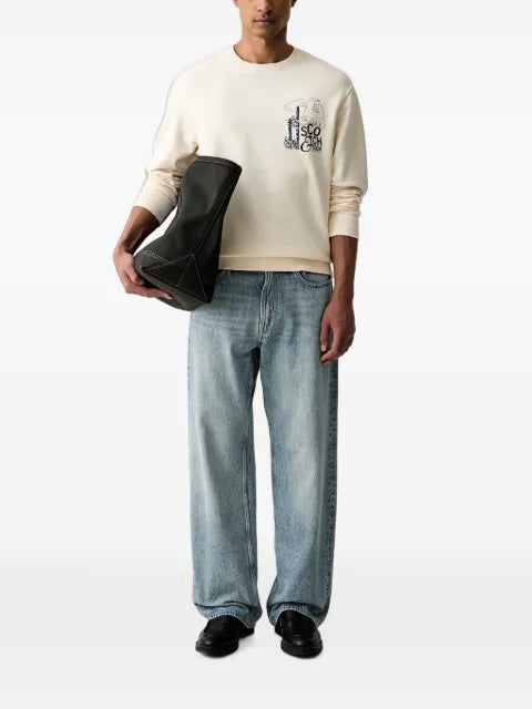 Scotch & Soda graphic-print sweatshirt