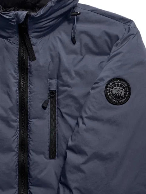Canada Goose logo-patch hooded padded jacket