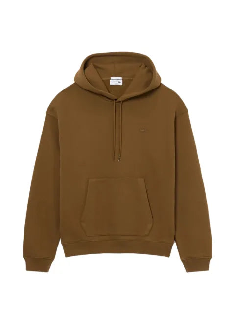 Lacoste logo-embroidered hoodie