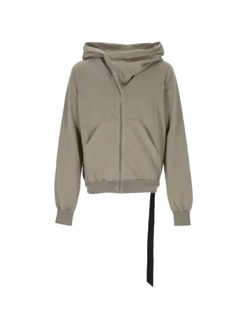 Rick Owens DRKSHDW asymmetric zip-up hoodie