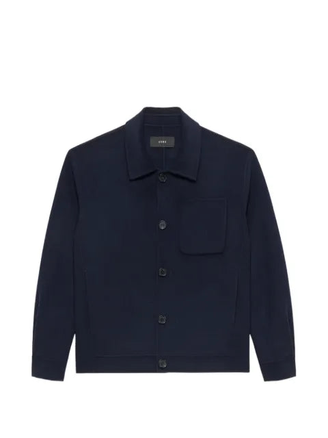 Arma Jur button-up wool jacket