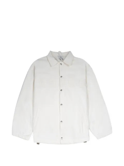 RHUDE logo-appliqué shirt  jacket