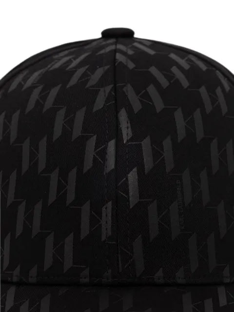 Karl Lagerfeld monogram baseball cap-print