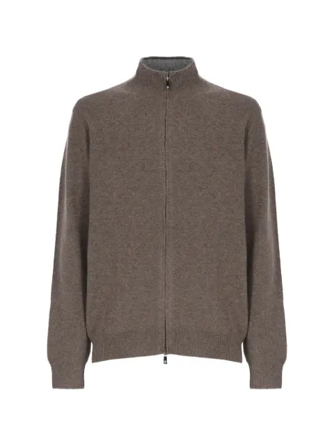 Della Ciana zip-up high-neck sweater