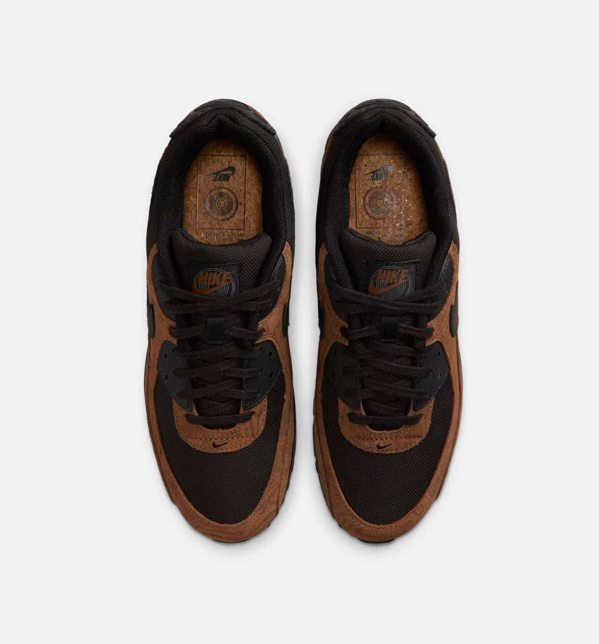 Air Max 90 Premium Men's Shoes - Light British Tan/Velvet Brown/Black