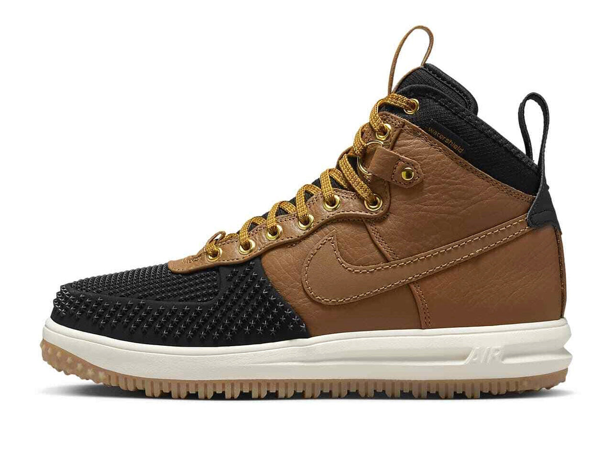Men's Nike Lunar Force 1 Duckboot Ale Brown/Ale Brown-Black (805899 202)